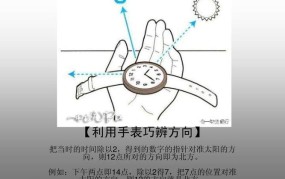 怎样用手表辨别方向和位置